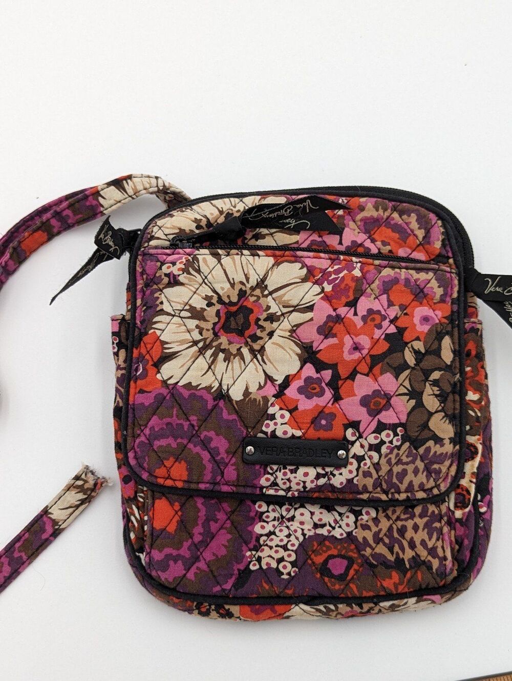 Vera Bradley Rosewood pattern crossbody